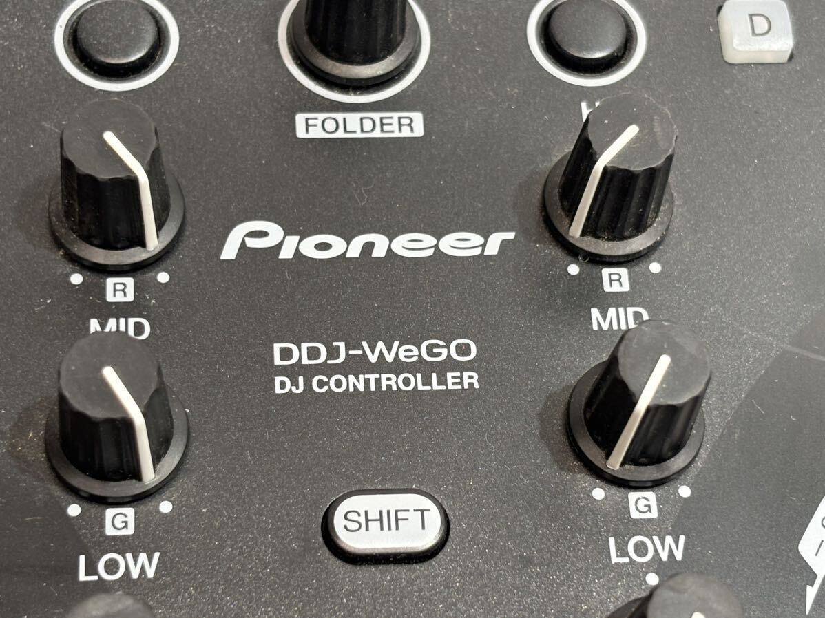 Pioneer DJコントローラー DDJ-WeGO-R パイオニア ジャンク扱 _画像8