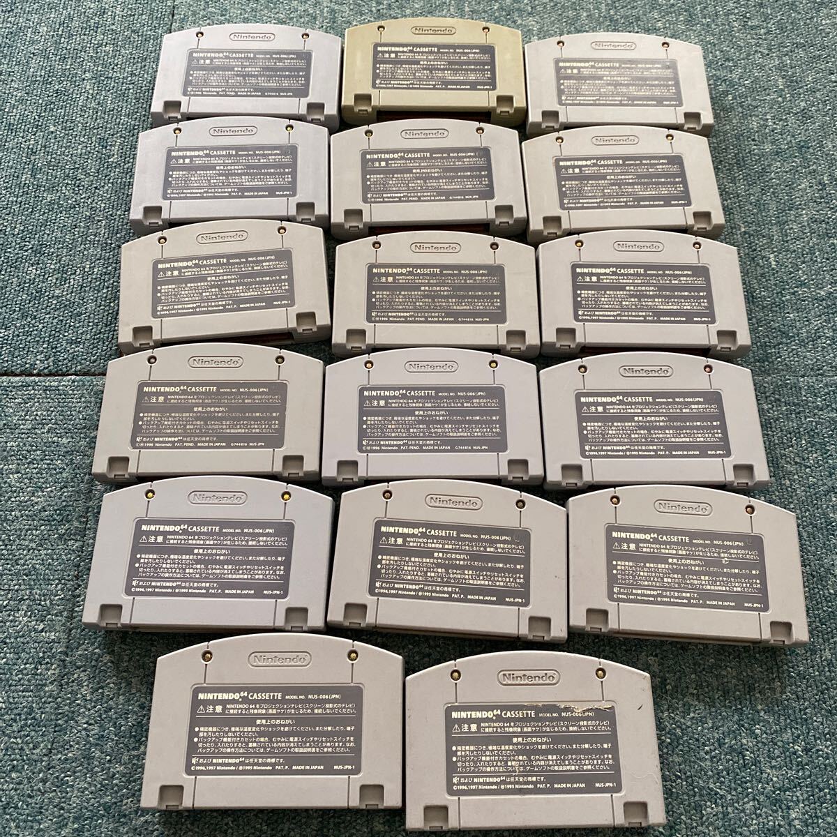 Nintendo ニンテンドー 64 カセット まとめ ドンキーコング64 マリオカートの画像4