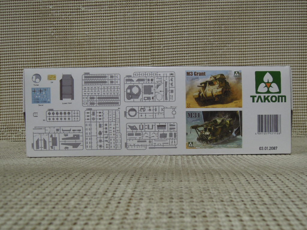 TAKOM 1/35 M3 LEE Late_画像3