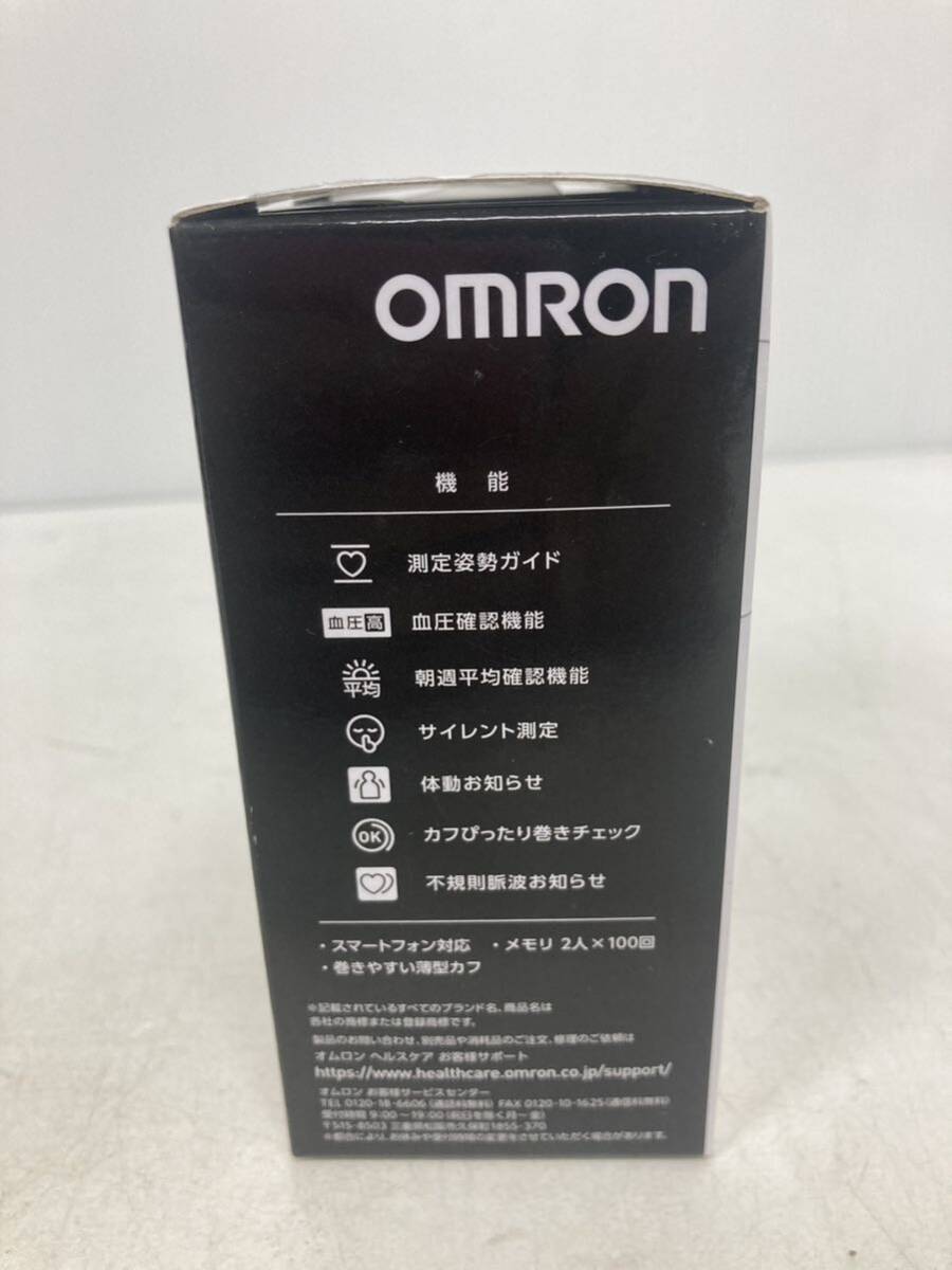OMRON オムロン 手首式血圧計 HEM-6232T Bluetooth ブラック 未使用品_画像3