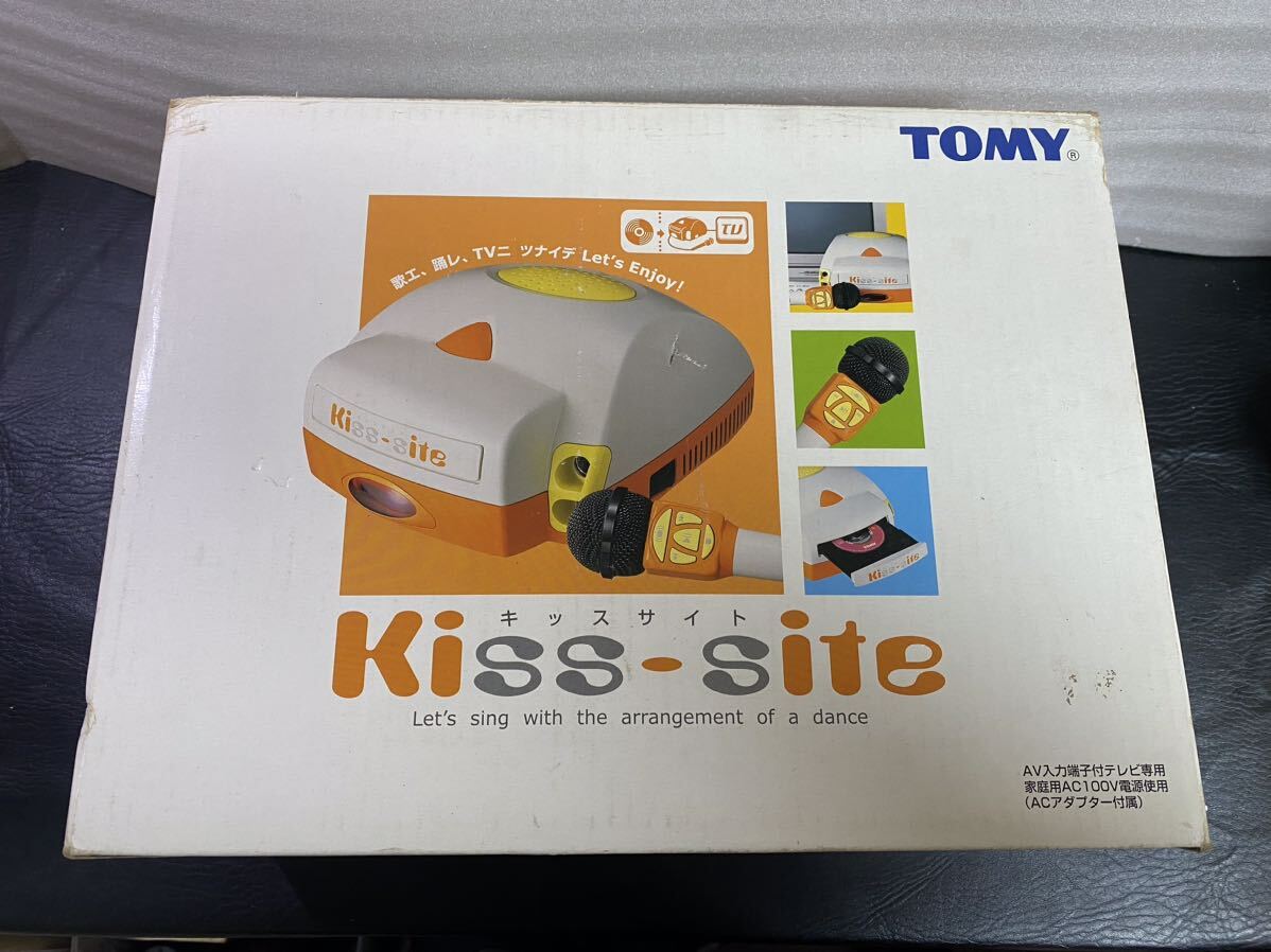 TOMY KISS-SITE キッスサイト カラオケ トミー ジャンクの画像1