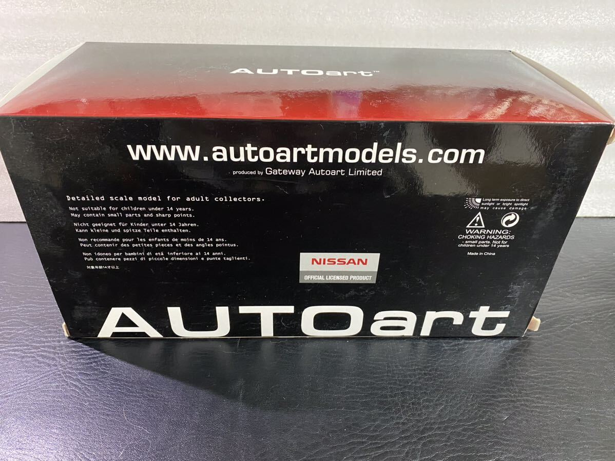 1円スタート オートアート AUTOart 1/18 日産 GT-R NISMO GT3マットブラック 81580 ミニカー ニッサンGTR ニスモ の画像8