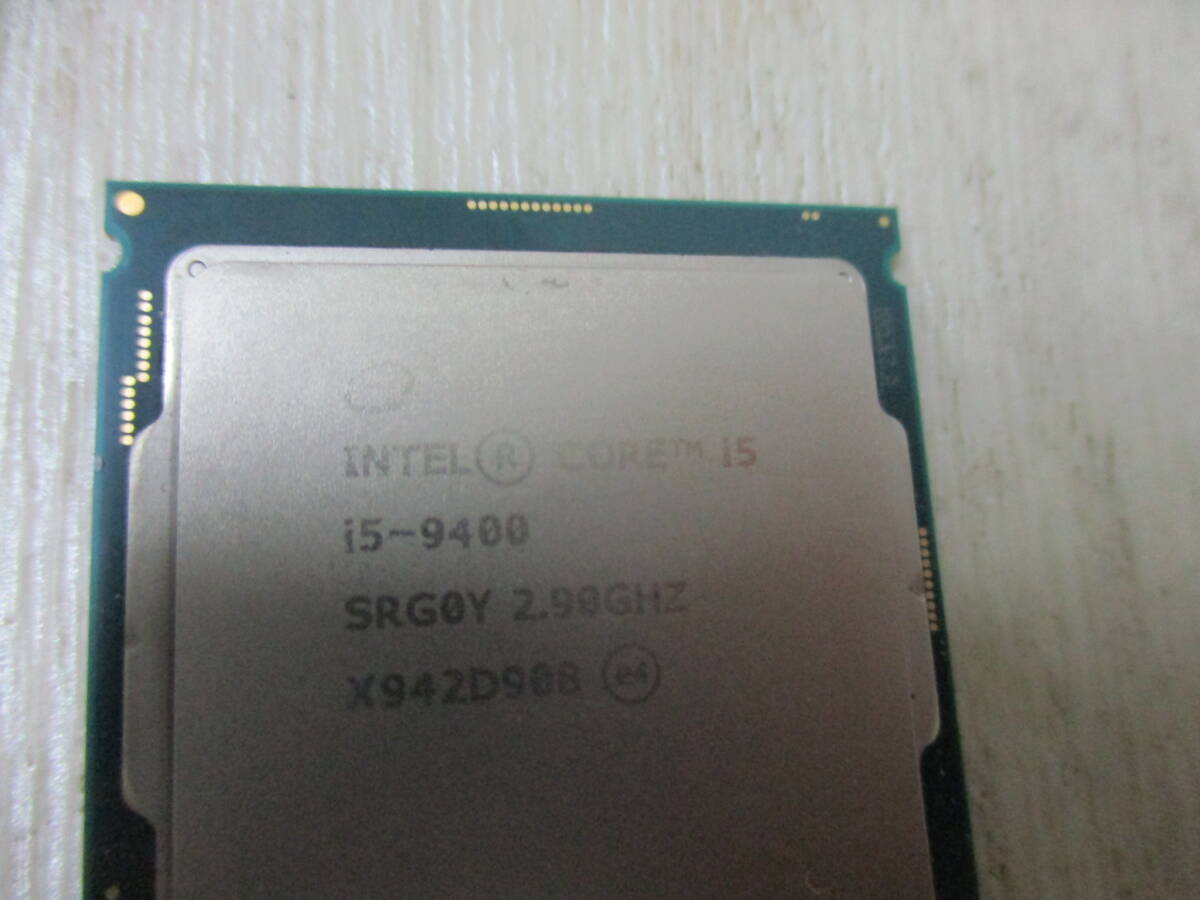 Intel CPU Core i5-9400 2.90GHz_画像2