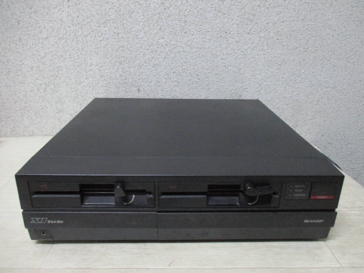 SHARP/シャープ X1 Turbo CZ-856CE PERSONAL COMPUTER/パーソナルコンピュータ ジャンク_画像1