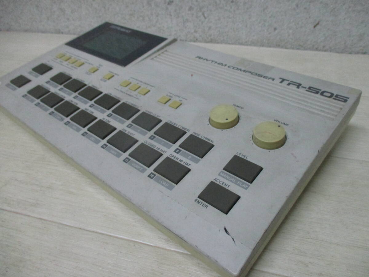 Roland ローランド RHYTHM COMPOSER TR-505 リズムマシン_画像3