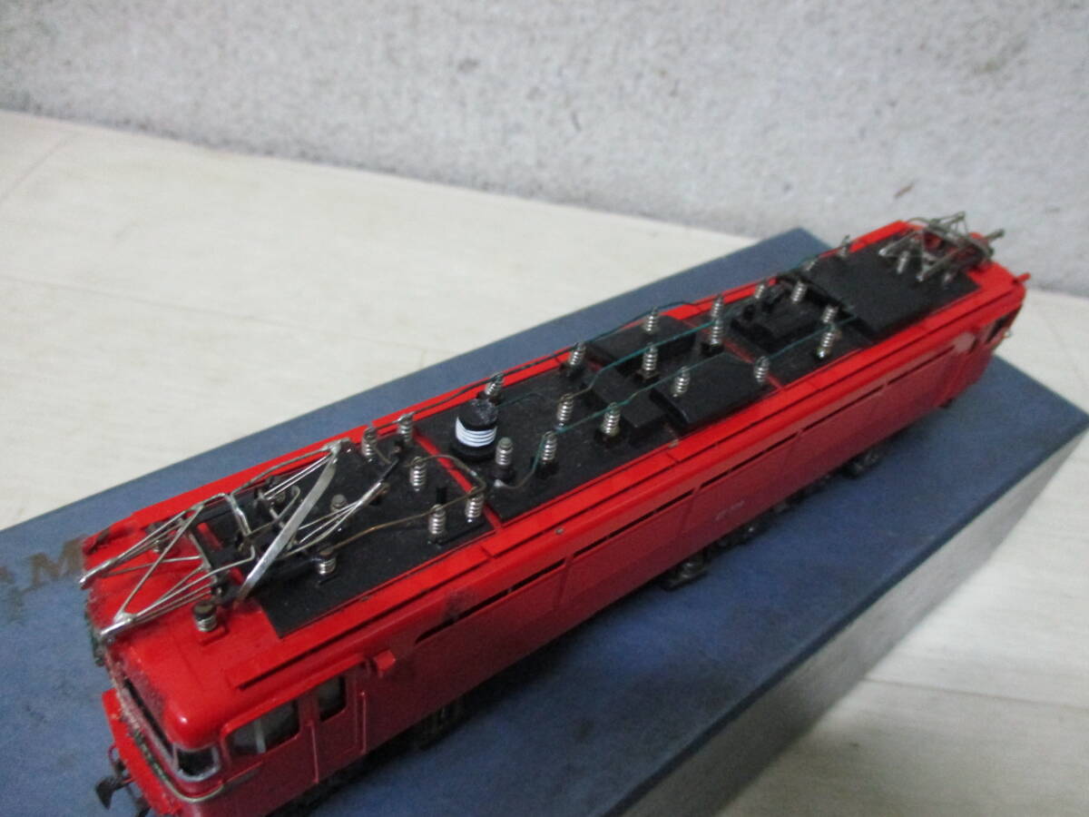 カツミ HOゲージ鉄道模型 EF708 電気機関車 KTM ジャンク_画像4
