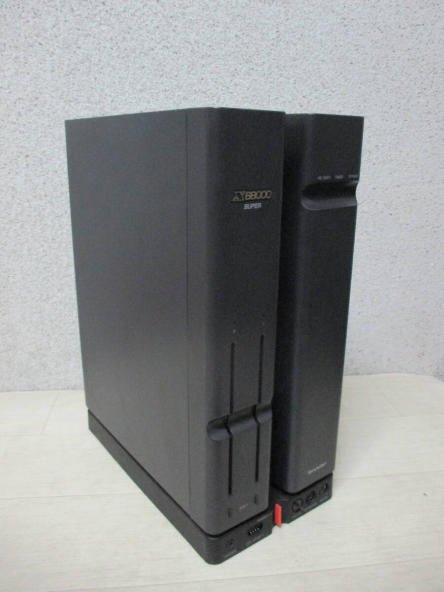 X68000 SUPER SHARP シャープ パソコン 本体 CZ-604C-TN ジャンク_画像1