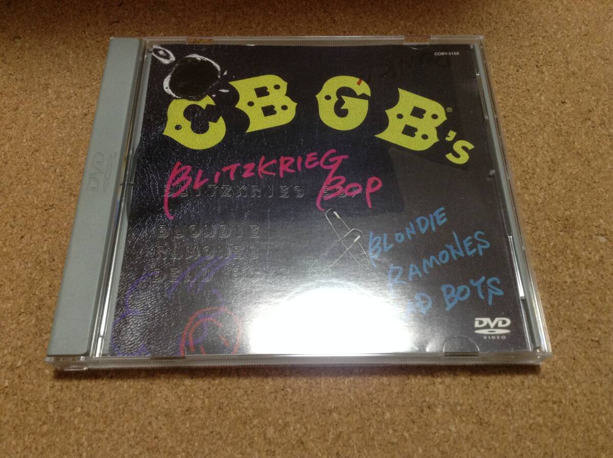 DVD/ CBGB's / Blitzkrieg Bop RAMONES BLONDIE ブロンディ ラモーンズ デッド・ボーイズの画像1