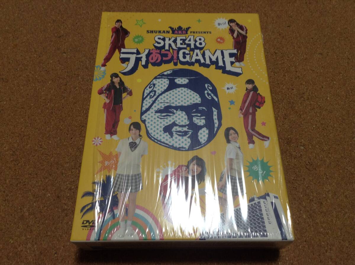 3枚組DVD-BOX/ SKE48 週刊AKBスペシャル版 ライあっ!GAME _画像1