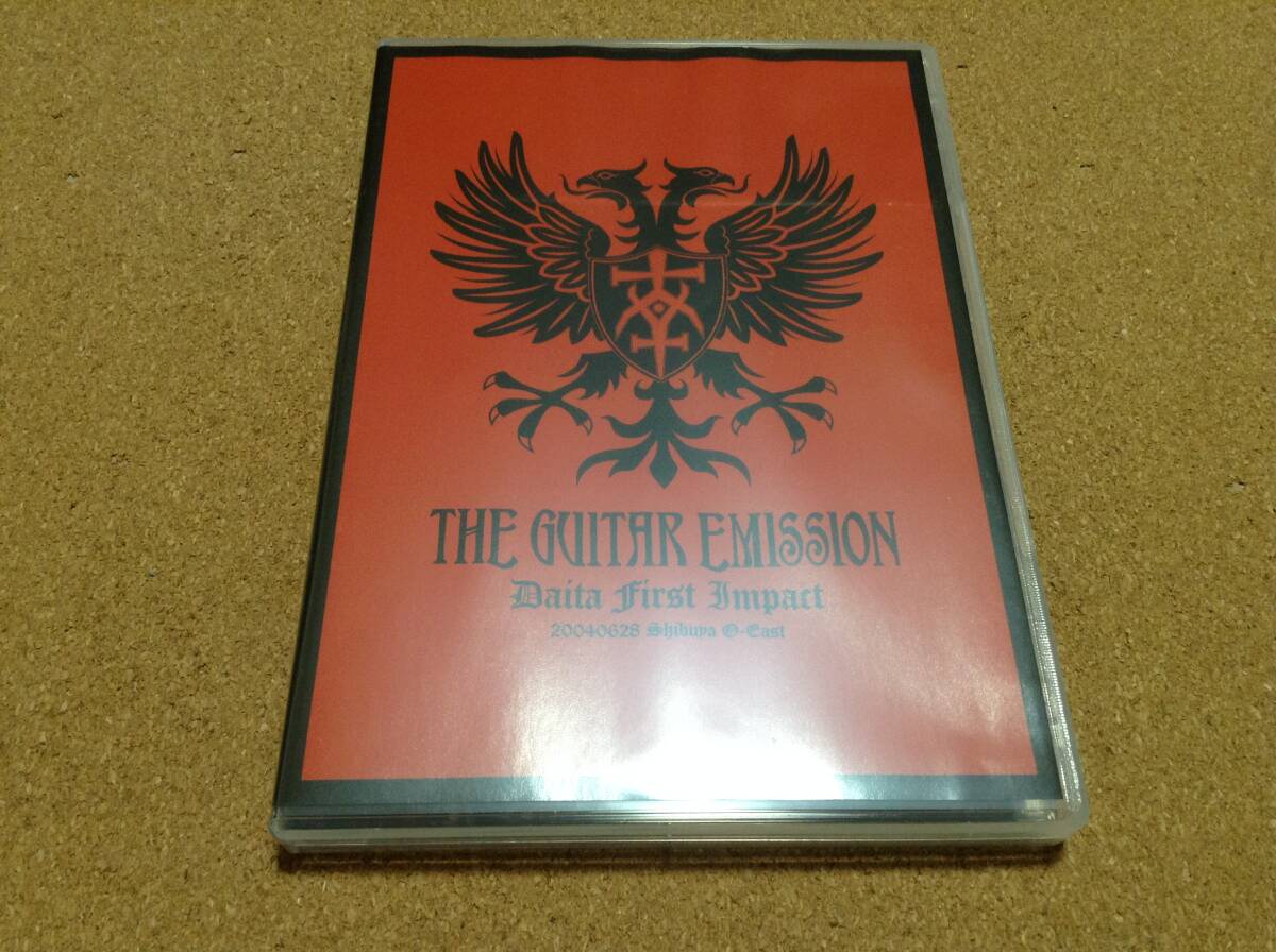 DVD/ THE GUITAR EMISSION / Daita first Impact 20040628 Shibuya O-Cast _画像1