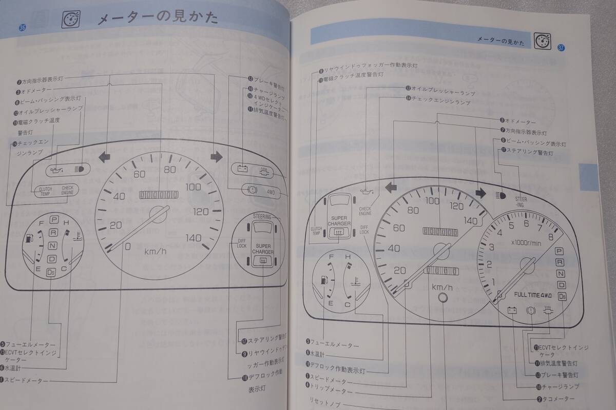 スバル KS3 KS4 KV3 KV4 サンバー 660 取扱説明書 取説 1993年4月 旧車 レターパック520円の画像6