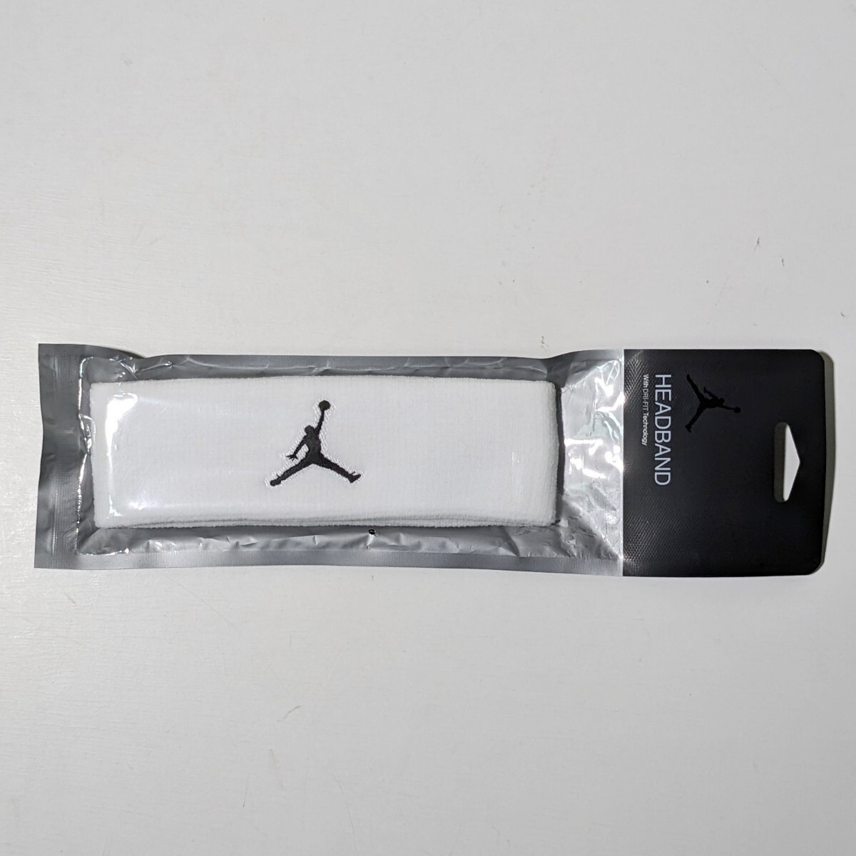 新品 Nike ジョーダン ジャンプマン ヘアバンド 白 jordan 90s ナイキ ホワイト ヘッドバンド 正規品 ユニセックス 男女兼用_画像2