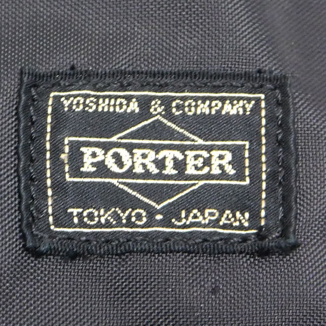 美品PORTERポーター フォース ショルダーバッグ サコッシュ ナイロン 黒 日本製の画像7