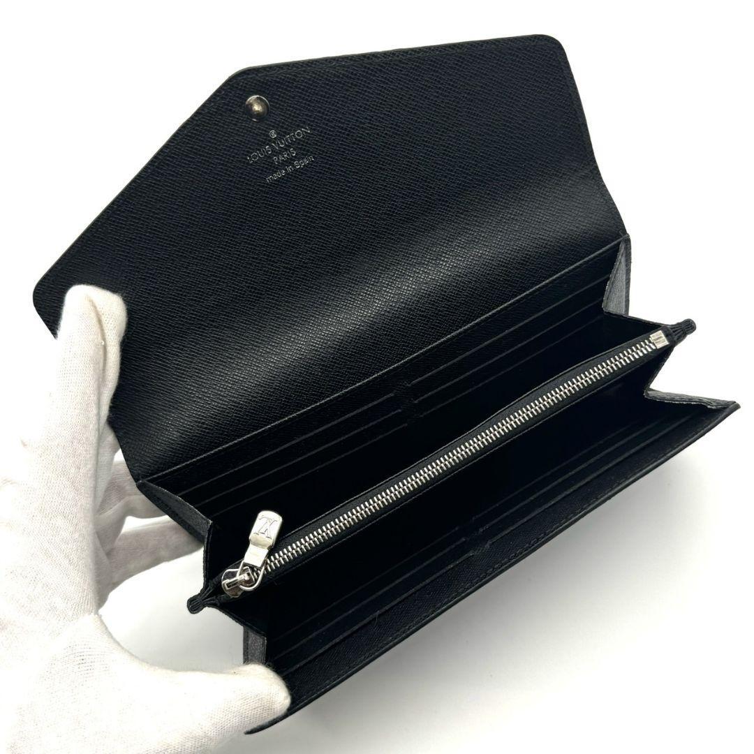 【特価品】 新型 ルイヴィトン エピ ポルトフォイユ サラ 長財布 黒 ブラック ユニセックス 16カードの画像4