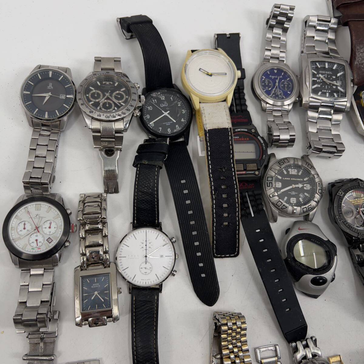 まとめ売り ファッション メーカー ブランド 腕時計 Paul Smith DIESEL Calvin Klein TECHNOS agnes b. ELGIN Nixon ALBA 色々 50本 の画像2