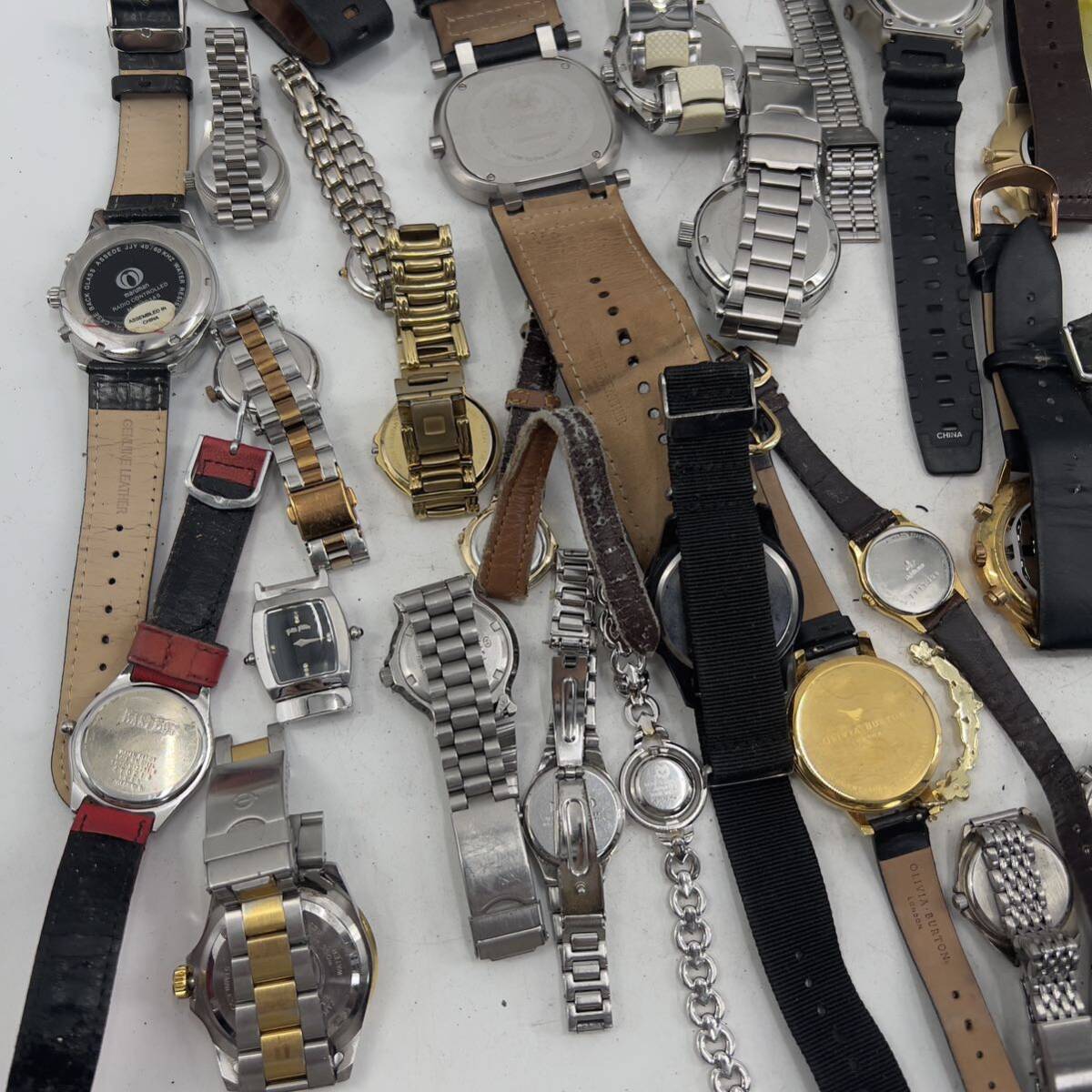 まとめ売り ファッション メーカー ブランド 腕時計 Paul Smith agnes b. BEAMS Nixon DIESEL TIMEX D&G TENDENCE T&C ronoma 色々 50本　_画像8