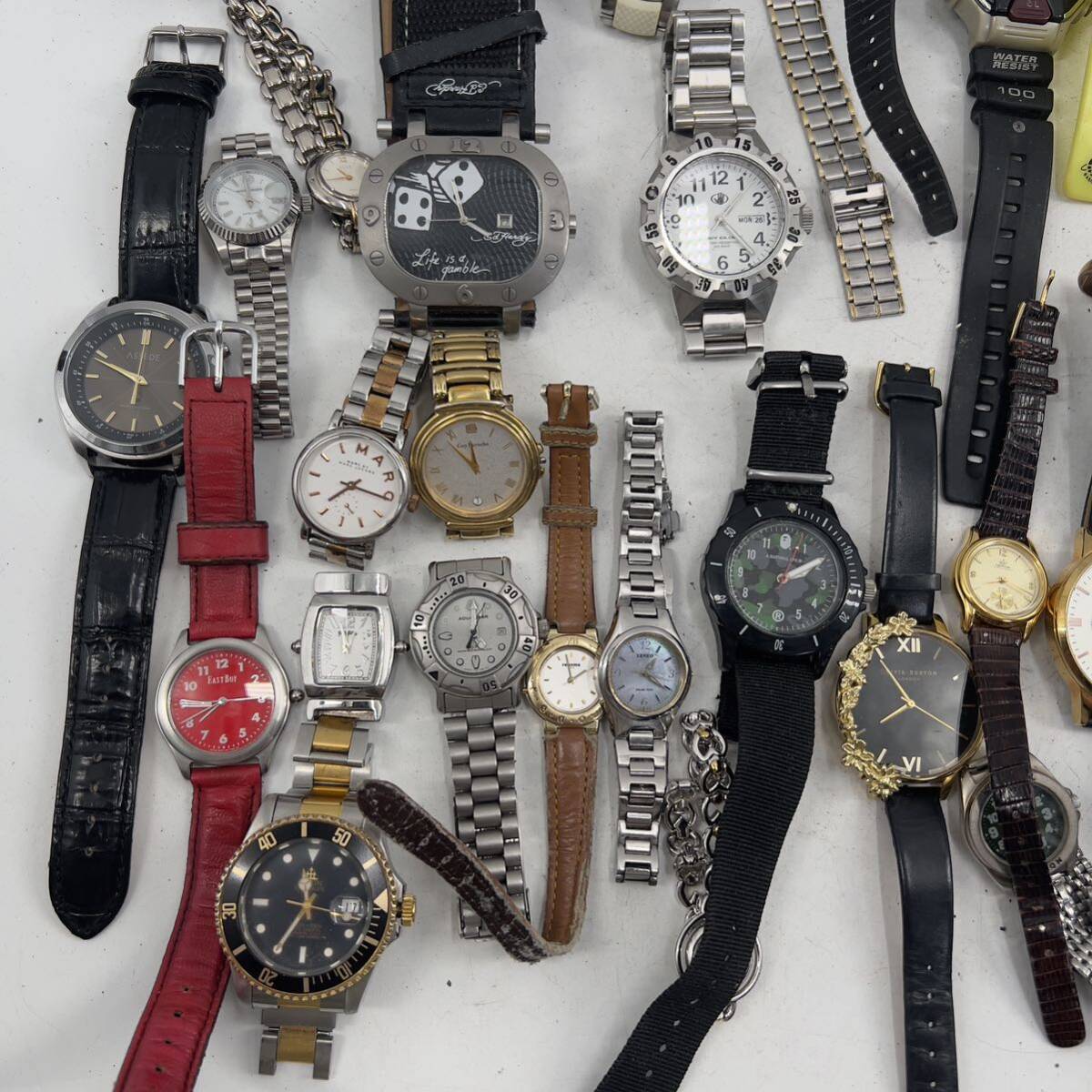 まとめ売り ファッション メーカー ブランド 腕時計 Paul Smith agnes b. BEAMS Nixon DIESEL TIMEX D&G TENDENCE T&C ronoma 色々 50本　_画像4