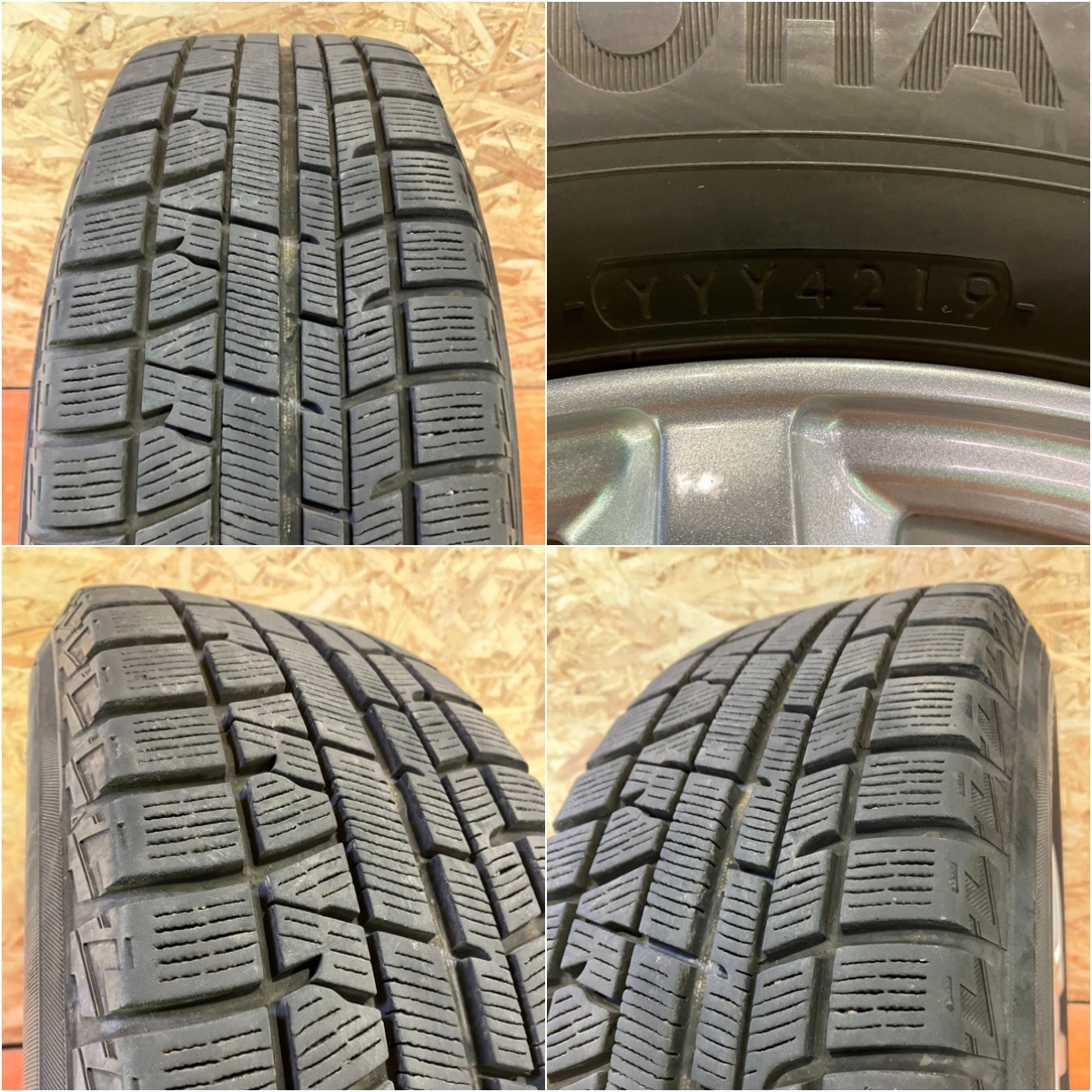 スタッドレスタイヤセット！ 15インチ 6J +53 5穴114.3 195/65R15 ヨコハマ アイスガード IG50 プラス ノア ヴォクシー エスクァイア 等に_画像3