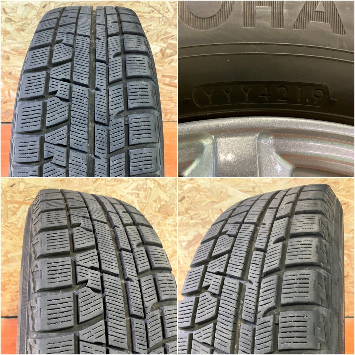 スタッドレスタイヤセット！ 15インチ 6J +53 5穴114.3 195/65R15 ヨコハマ アイスガード IG50 プラス ノア ヴォクシー エスクァイア 等に_画像7