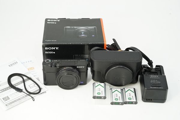 M0354【ハイエンドコンデジ】SONY ソニー RX100mk7 DSC-RX100M7＋専用ジャケットの画像1