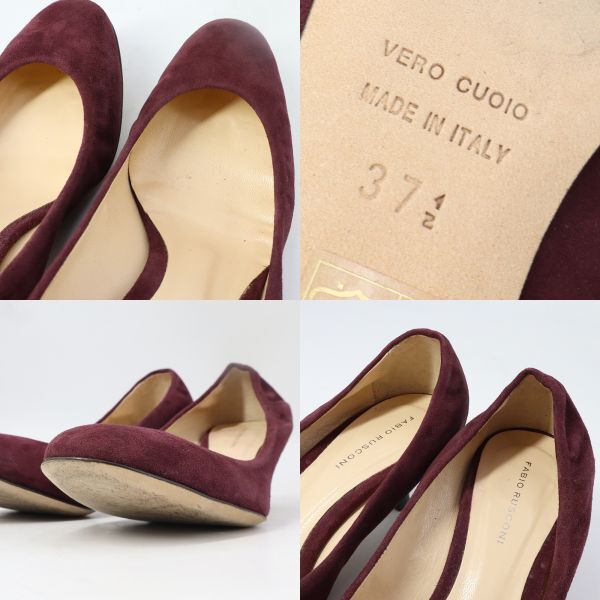 e3791[ fabio rusko-ni] pumps 3 point together FABIO RUSCONIre-tis shoes 