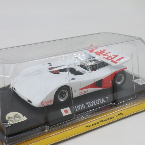 e3803【TOYOTAミニカー 2台】1970 TOYOTA 7 デル・プラド/Celica GT FOUR 1/43 NOREV ノレブの画像2