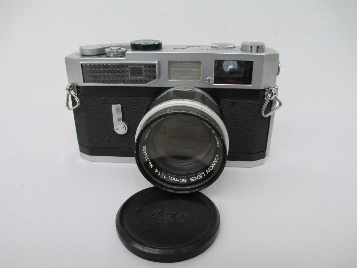 B-2【中古】 Canon キヤノン　フィルムカメラ MODEL7　レンズ 50mm F1.4_画像2