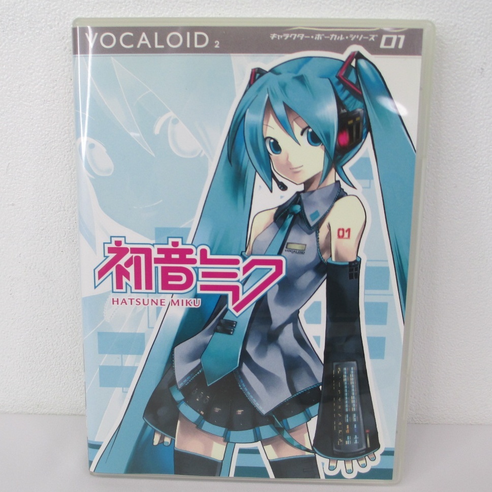 B-3【美品】 (35) 初音ミク VOCALOID2 キャラクターボーカルシリーズ01　ボーカロイド2　CRYPTON_画像2