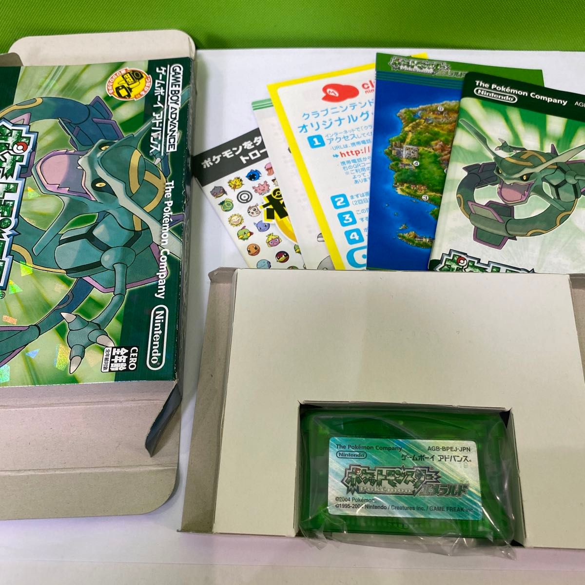 ポケットモンスター　エメラルド ★ほぼ新品並極美品　■電池新品交換済み　 ゲームボーイアドバンス　ソフト 任天堂　ニンテンドー