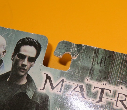 * new goods ( package pain equipped ) 1999 year made N2TOYS MATRIX Matrix action figure (AGENT SMITH clear e-jento* Smith )