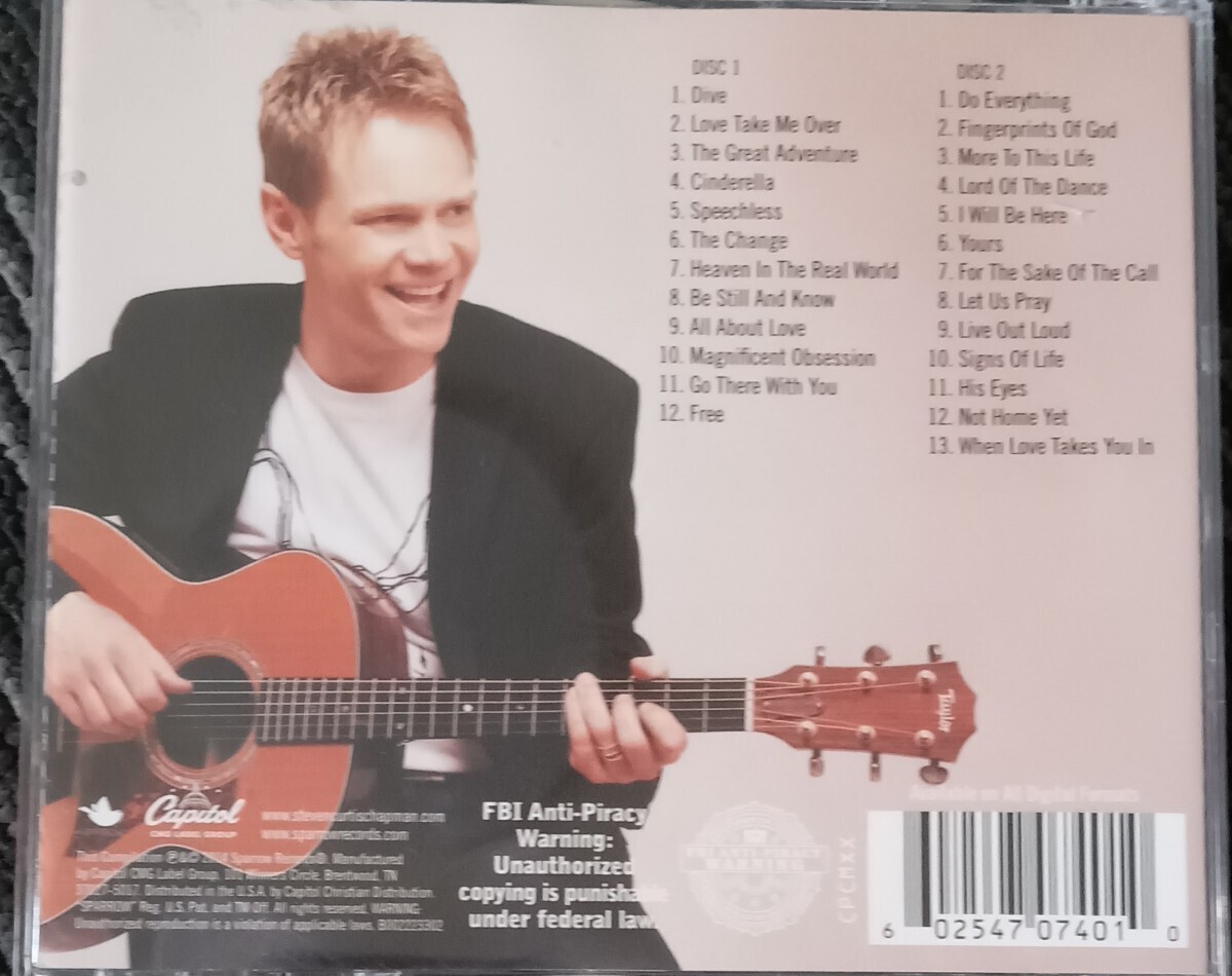 AOR.CCM/STEVEN CURTIS CHAPMAN/THE ULTIMATE COLLECTION/輸入盤中古CD/BEST盤、二枚組_画像2