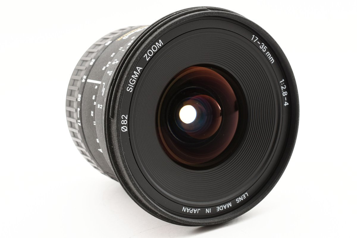 Sigma EX 17-35mm f/2.8-4 D ASPH Nikonマウント [美品] レンズフード ケース付き 広角ズーム_画像4