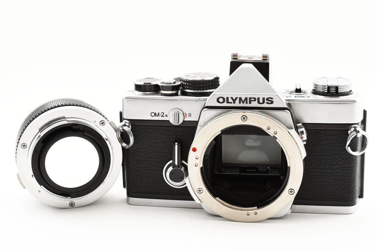 Olympus OM-2N 35ｍｍ シルバー + G.Zuiko Auto-S 50mm F1.4 レンズセット [美品] 元箱 ストラップ付きの画像9