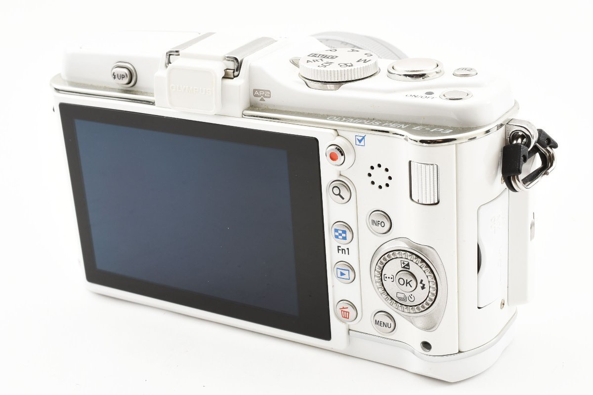 9001円 Olympus PEN E-P3 ホワイト + 14-42mm II R レンズキット 9001円 Olympus PEN E-P3 ホワイト + 14-42mm II R レンズキット