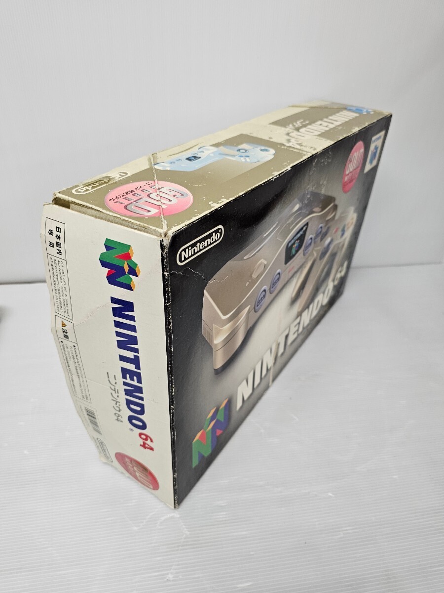 【動作品】N64 ニンテンドウ64 ゴールド 本体 コントローラー アダプター AVケーブル 付属 Nintendo64 任天堂 GOLD 限定 限定色の画像8