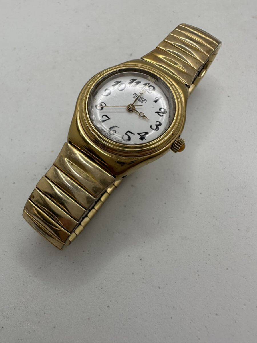 【SWATCH】レディース腕時計 クォーツ 腕時計 中古品 稼動品 82-10の画像2
