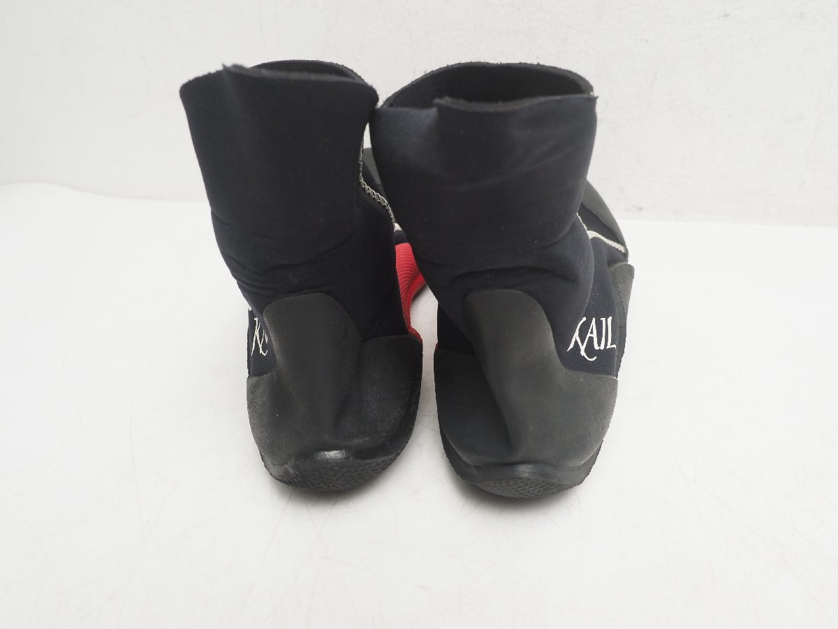 USED TUSAtsusaKAIL Кайл ботинки 3mm полный foot ласты для ботинки размер :25cm мужской разряд :A дайвинг с аквалангом сопутствующие товары [3FRR-58202]