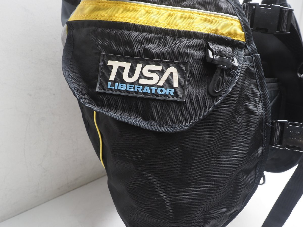 TUSA ツサ 1ダイブのみ BCジャケット サイズ:S 専用中圧ホース付 スキューバダイビング用品[Z58603]_画像2