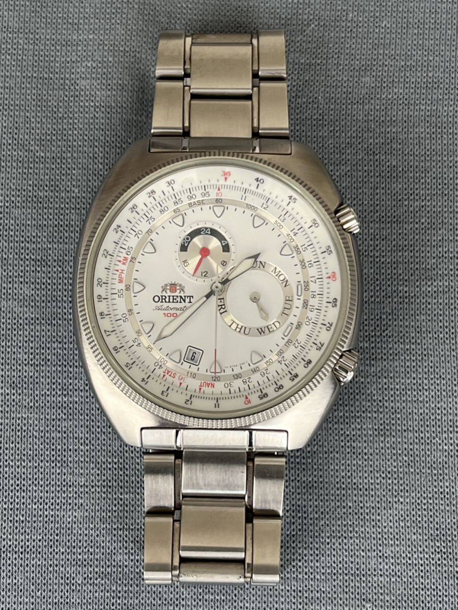 ORIENT WATCH腕時計 白文字盤 中古品