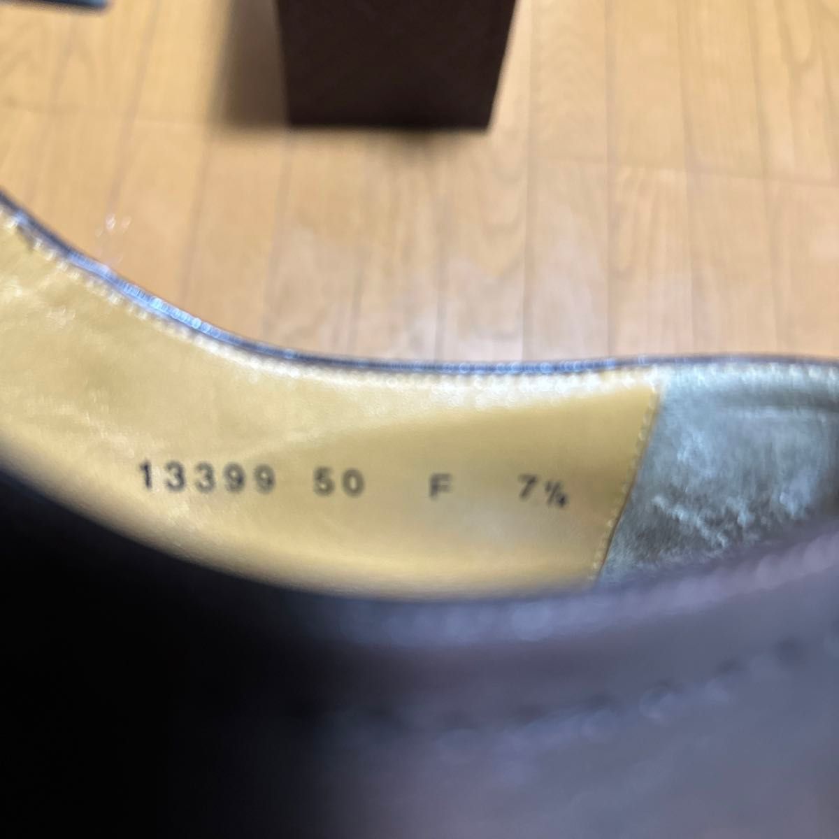 SANTONI ストレートチップ　UK7.5 焦茶