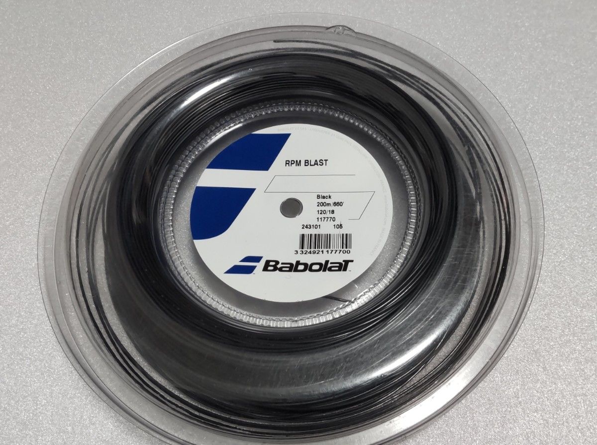 BABOLAT RPMブラスト 1.20mm 12mカット品 2張