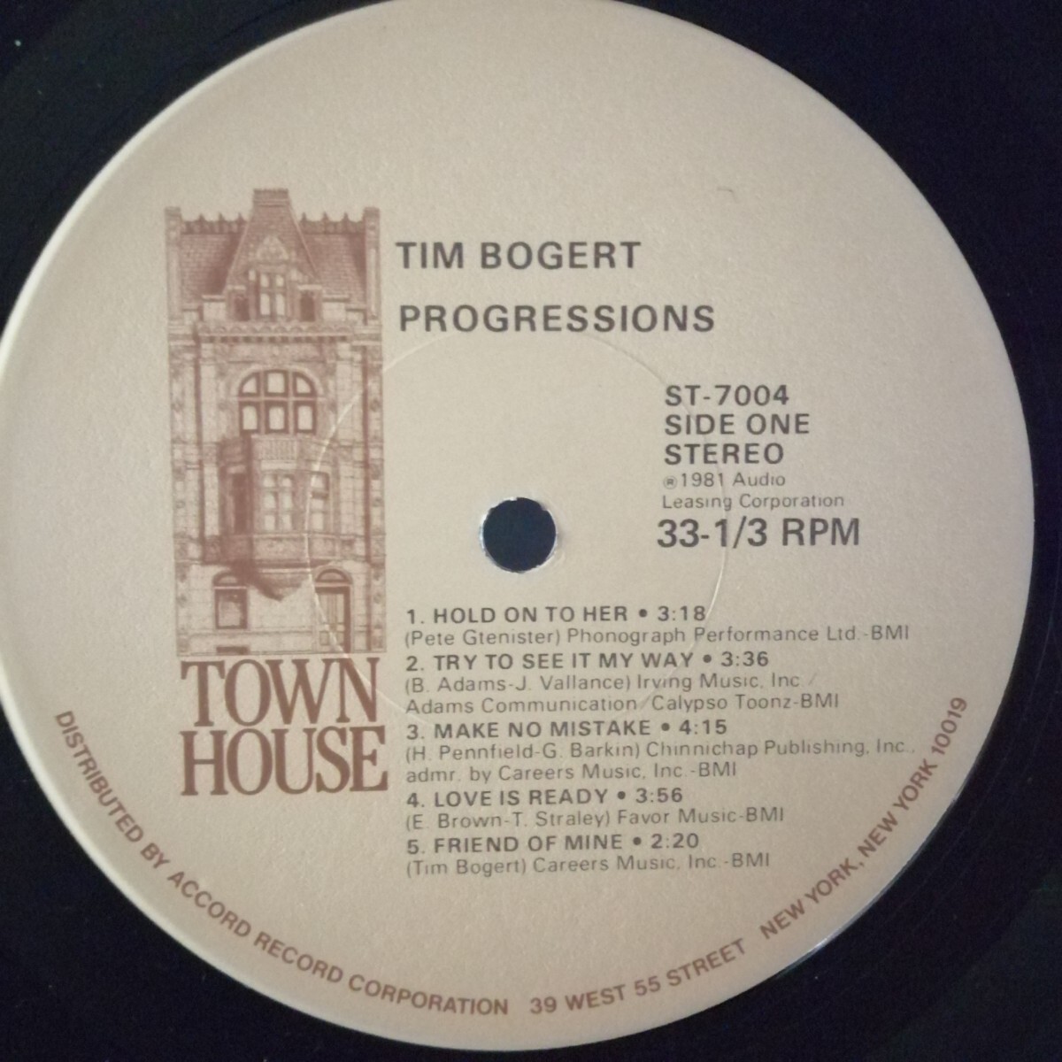 D03 中古LP 中古レコード　ティムホガート　TIM BOGERT US盤　ST-7004 カット盤　beck bogert appice cuctus vanilla fudge_画像5