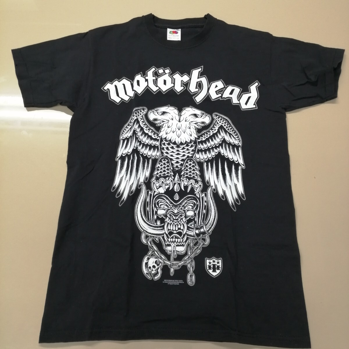 D03 バンドTシャツ　モーターヘッド　MOTORHEAD 双頭の鷲　warpig レミー_画像1