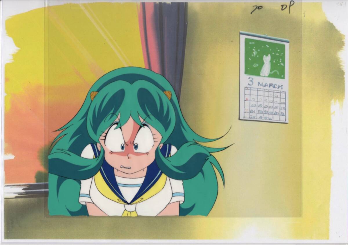 Urusei Yatsura Cel-Drawing 6 ♯ Оригинальная античная живопись Иллюстрация