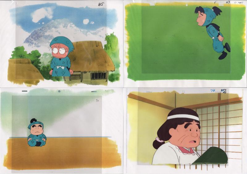 忍たま乱太郎 セル画 4枚セット 7 ♯ 原画 アンティーク 絵画 忍たま乱太郎 セル画 4枚セット 7 ♯ 原画 アンティーク 絵画