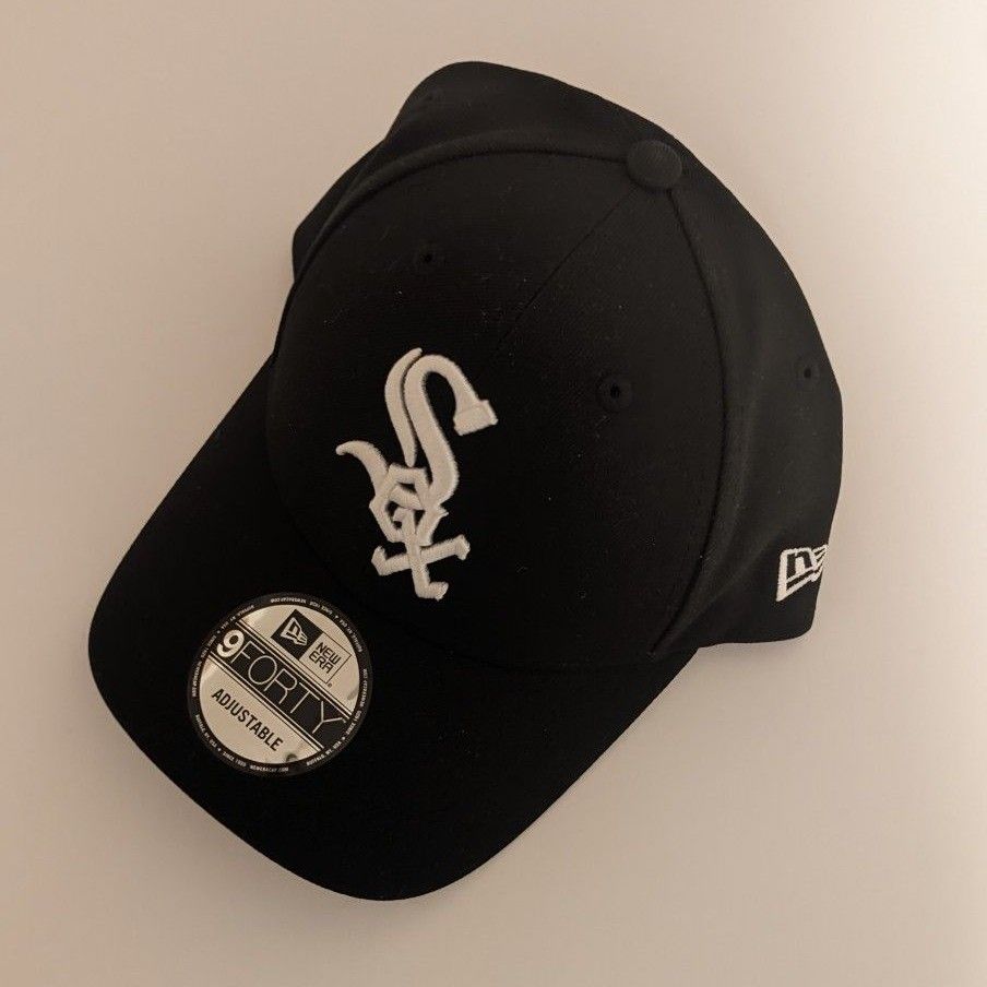 【タグ付き】ニューエラ 9FORTY ブラック 帽子 キャップ シカゴ ホワイトソックス NEW ERA メンズ SOX 新品
