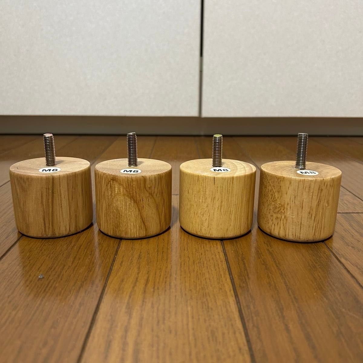 廃盤品】④無印良品 木製脚5cm/ナチュラル(M8) ×4個|Yahoo 廃盤品】④無印良品 木製脚5cm/ナチュラル(M8) ×4個|Yahoo