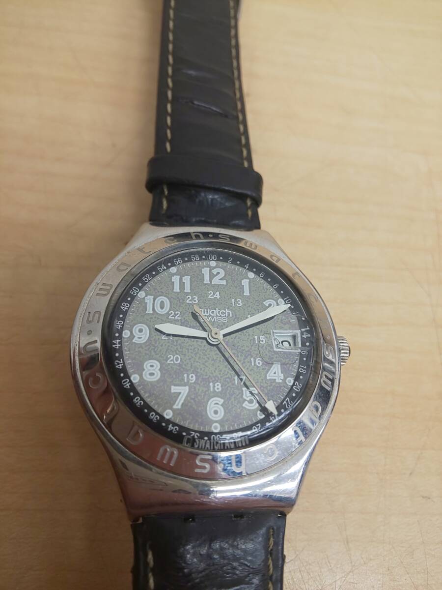 54169◆SWATCH 時計 クオーツ 電池式 腕時計 ジャンクの画像1