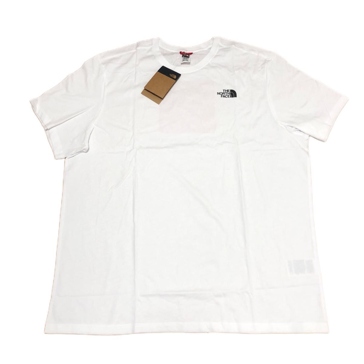 【海外限定】ノースフェイス　半袖Tシャツ　日本4L相当　A202 ボックスロゴ