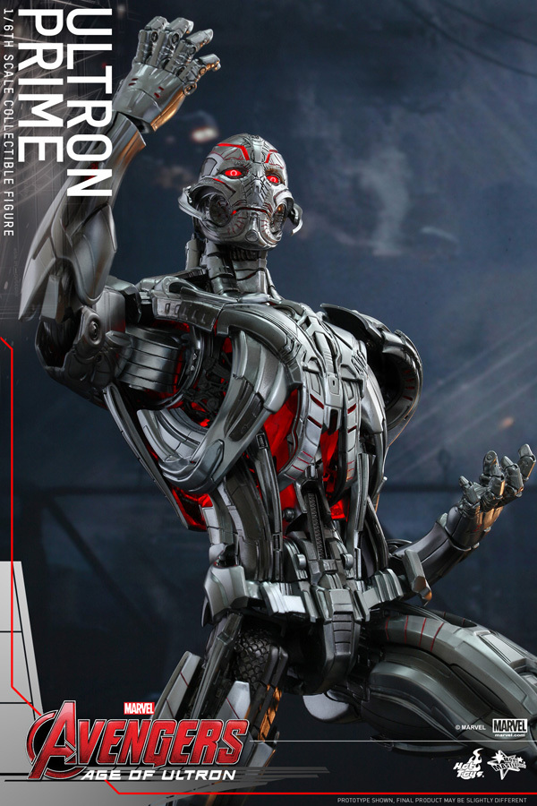 アベンジャーズ エイジ・オブ・ウルトロン 1/6 ウルトロン・プライム MMS284 ホットトイズ ムービー・マスターピース 新品 未開封_画像5